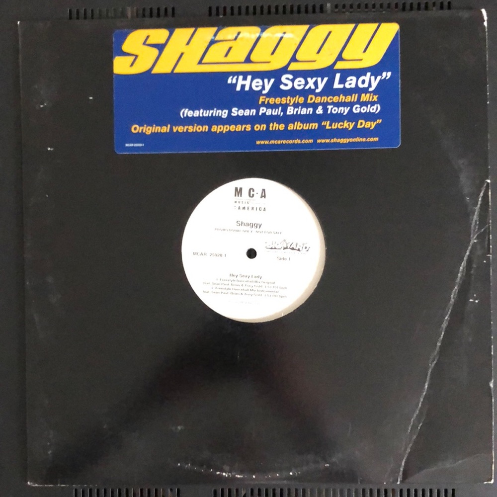 Shaggy Hey Sexy Lady Vinyl Lp